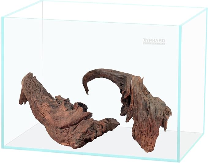 9.5 Gallon Rimless Aquarium, Ultra Clear Glass Low Iron Small Fish Tank for Betta, L15.7×W11.8×H11.8 Inches Thickness 5mm with EVA Foam Mat Included-PurrikoPets