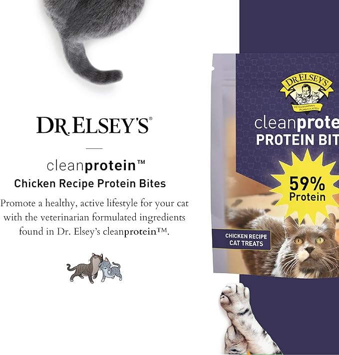 Dr. Elsey's cleanprotein Protein Bites Chicken 12 oz..-PurrikoPets