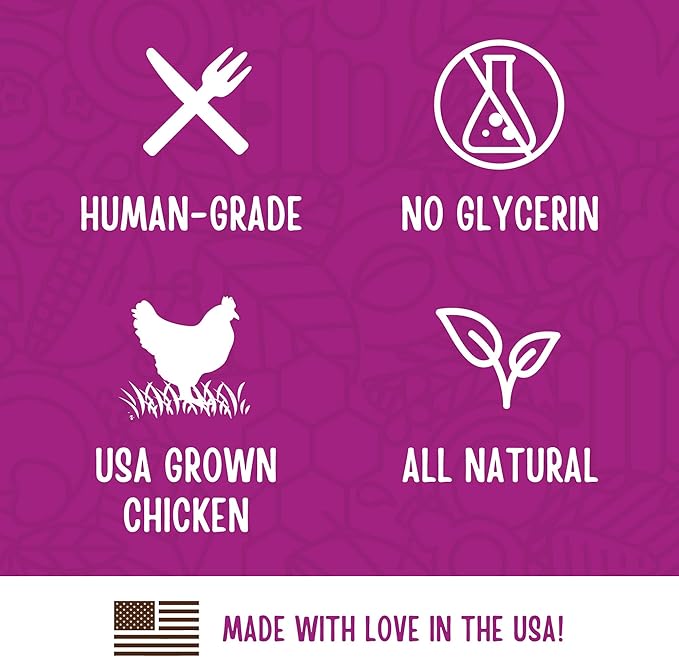 Full Moon Chicken Nuggets Healthy All Natural Dog Treats Human Grade Made in USA 12 oz-PurrikoPets