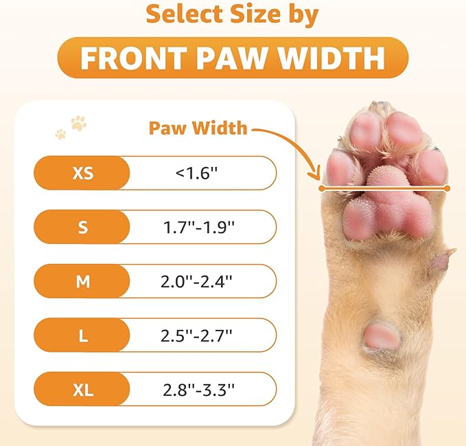 Double Sides Non-Slip Dog Socks to Prevent Licking Paws - Strong Traction for Hardwood Floors, Senior Dogs, Paw Protector, Dog Socks with Grippers - Black-PurrikoPets