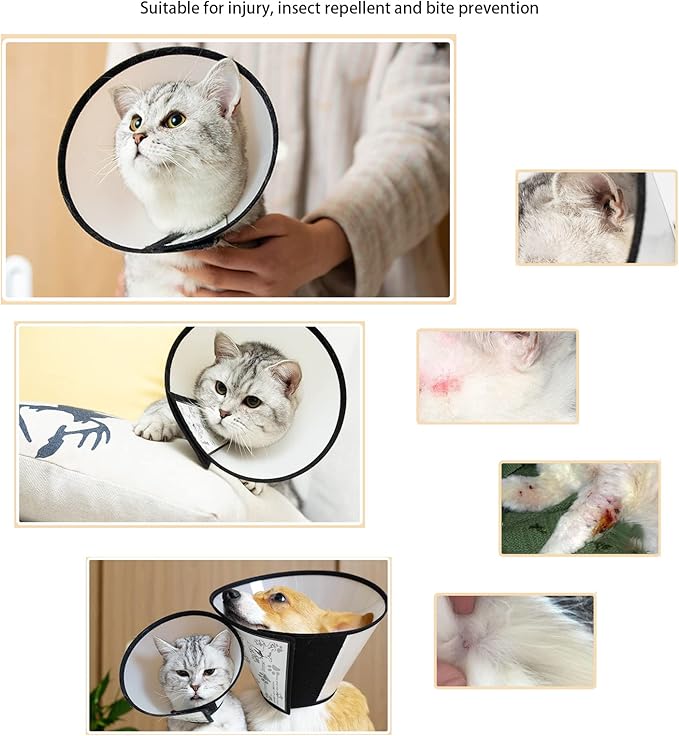 7-Piece Cat Bathing Set - Anti-Scratch Silicone Shoes, Claw Covers, Shower Net, Bathing Bag & Elizabethan Collar (Grey-3)-PurrikoPets