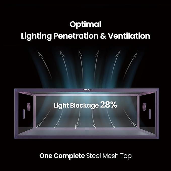 85 Gallon Reptile Tank, Front Opening Snake Tank for Easy Maintenance, Reptile Enclosure with Top Screen Ventilation 48''x24''x18''-PurrikoPets