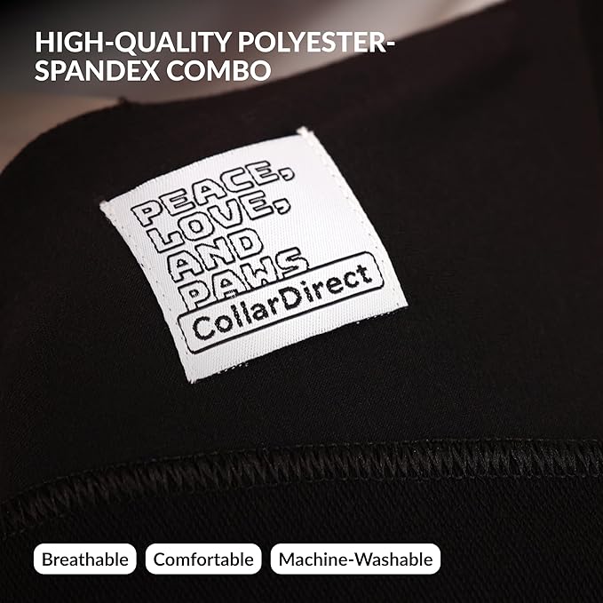 Dog Sling Carrier for Small Dogs - Anti-Anxiety Cat Sling, Puppy Pouch - Pet Sling in Gray Black Blue Green Pink Yellow (Black, Standard)-PurrikoPets