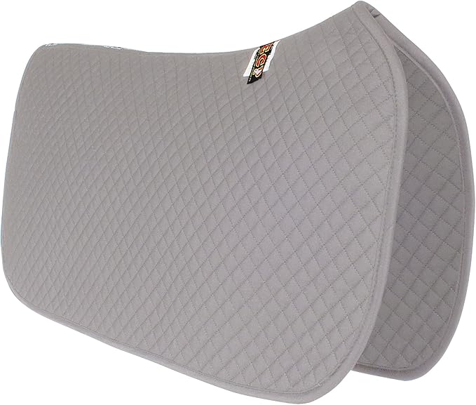 ECP Equine Comfort Products All Purpose Diamond Quilted Western Saddle Pad for Injury Prevention, Breathable, Hypoallergenic, Shock-Absorbing Cushion for Horse Comfort-PurrikoPets
