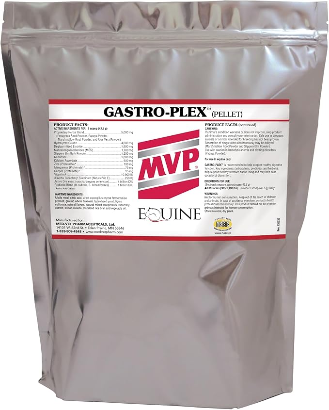 Gastro-Plex (6 lb) Supports Gut Health and Hindgut Digestion in Horses-PurrikoPets