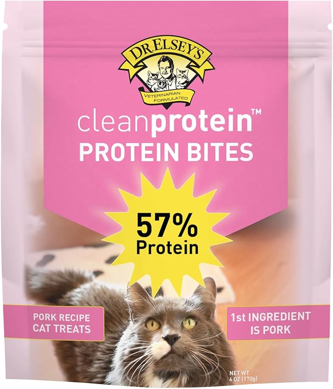 Dr. Elsey's cleanprotein Protein Bites Pork 6 oz.-PurrikoPets