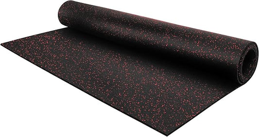 Flooring Inc's 1/4" Thick Tough Rubber Flooring Roll | Flexible Recycled Rubber Floor Mats for Home Gym | Heavy Duty Rubber Mat for Home Gyms, Sheds, Horse Stall Mat or Trailer-PurrikoPets