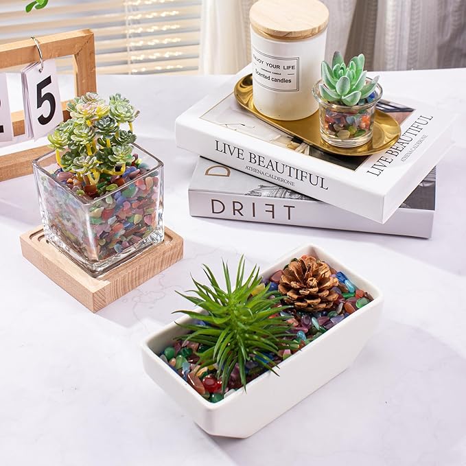 3 Lb Cat Eye Stones Aquarium Gravel Rocks for Fish Tank, Fish Tank Rocks Gravel Betta Fish Colorful Marbles for Vases Filler, Garden and Fish Tank Decoration-PurrikoPets