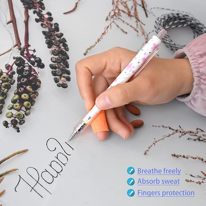 9 Pack 1" x 5 Yards Self Adhesive Bandage Wrap Self Stick Wrap for Ankle, Wrist, Finger, Sports, Breathable Cohesive Vet Tape for Pets (Light Orange)-PurrikoPets