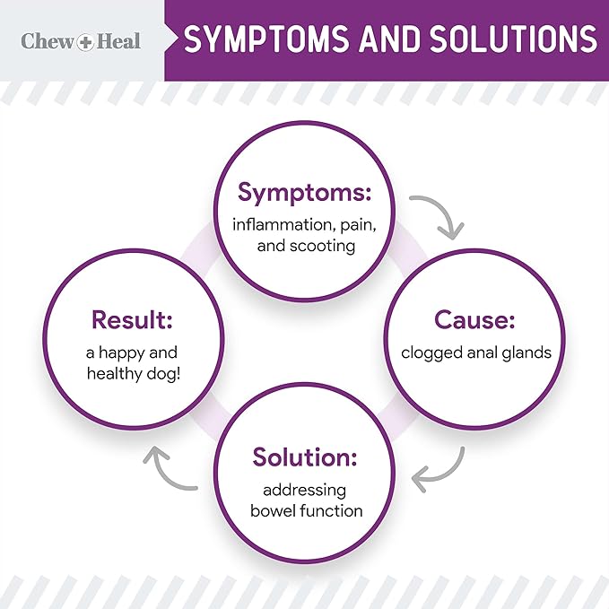 Glands Bowel Support - 14 oz of Stop The Scoot Powder for Scooting, Healthy Anal Glands, and Digestive Health - Made with Pumpkin Powder for Dogs-PurrikoPets