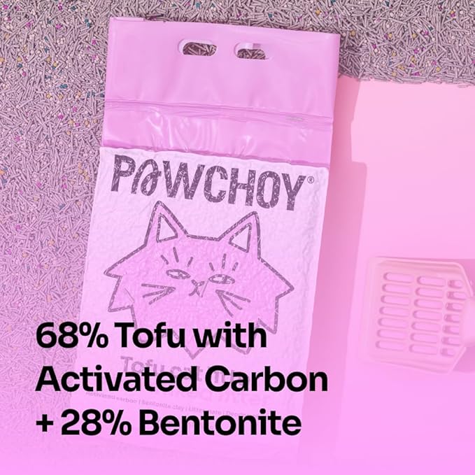 5 in 1 Mixed Cat Litter – Clumping, Flushable, Ultra Absorbent & Fast Drying | 100% Natural, Dust-Free, Low Tracking | with Activated Carbon for Superior Odor Control (4 Bags)-PurrikoPets