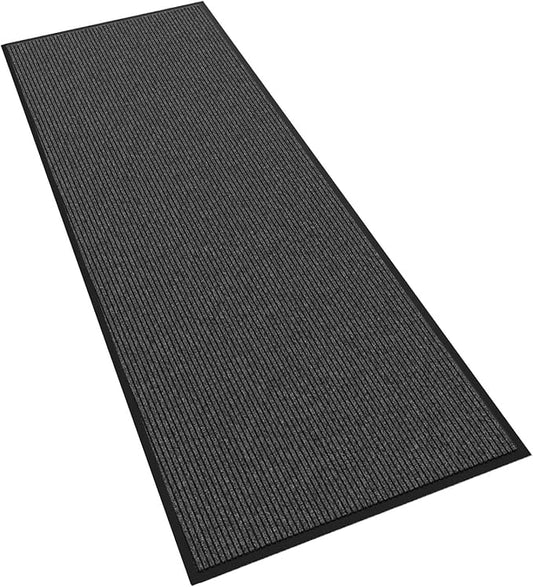 Door Floor Mat Commercial Grade Large Size 3' x 10'Heavy Duty Tough Entry Collection Slip Skid Entrance Mat with Rubber Backing Low Profile and Easy to Clean Indoor Outdoor Rug-PurrikoPets