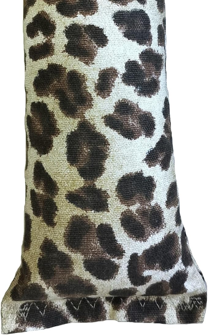 Extra Large 18" Catnip Kicker Toys/Kitty Kick Sticks/Cat-Nip Kick Sticks (Leopard) (Kickers Filled with 1 oz Premium Canadian Catnip)-PurrikoPets