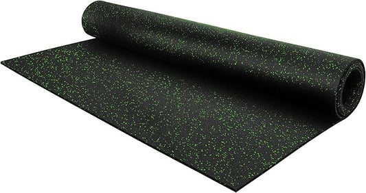 Flooring Inc's 1/4" Thick Tough Rubber Flooring Roll | Flexible Recycled Rubber Floor Mats for Home Gym | Heavy Duty Rubber Mat for Home Gyms, Sheds, Horse Stall Mat or Trailer-PurrikoPets