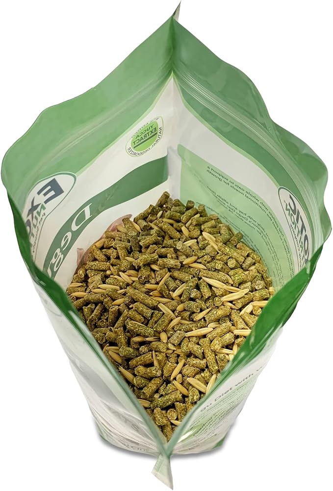 Exotic Nutrition Degu Diet (2.5lb) - Nutritionally Complete Healthy Pellet Diet with Whole Oats - for Domesticated Pet Degus-PurrikoPets