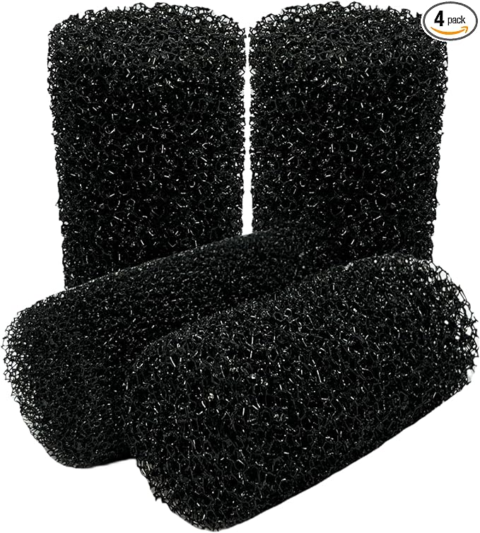 4-Pack Sponge Replacement for OQTTNEO Aquarium Internal Filters-PurrikoPets