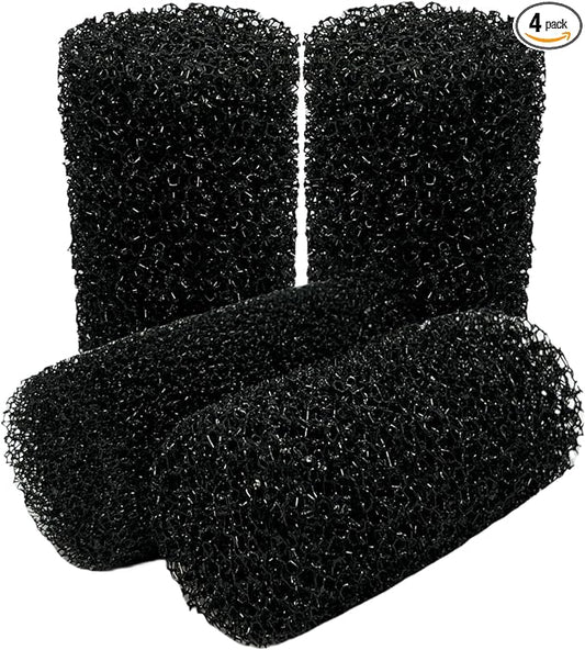 4-Pack Sponge Replacement for OQTTNEO Aquarium Internal Filters-PurrikoPets