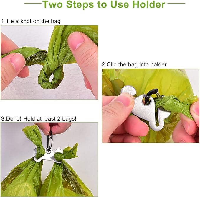 Dog Waste Bag Dispenser Pet Poop Bags Holder for Doggie Waste Bags Dispensers Soft Fabric Zipper Small Doggy Puppy Pouch for Leash Accessory Attachment with Carrier,Orange-PurrikoPets