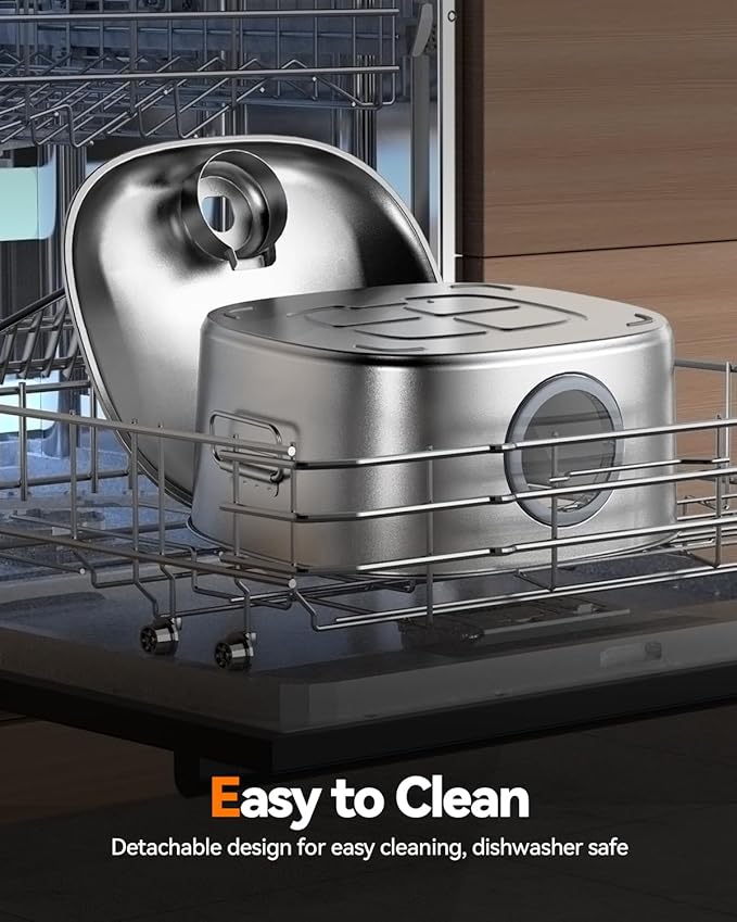 Dog Water Fountain Stainless Steel, 11L/2.8Gal Large Pet Water Fountain for Large Dogs Inside, Dog Fountain Water Bowl Automatic Dispenser with Visible Window & LED, Ultra Quiet for Dogs and Multi-Pet-PurrikoPets