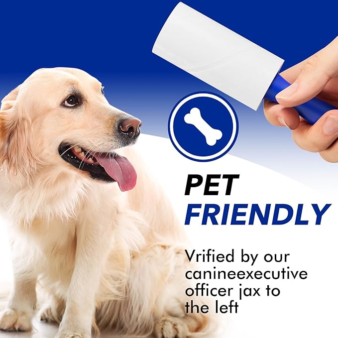 200 Sheets Mini Lint Rollers for Travel - Set of 4 Small-Sized Lint Removers Designed for Convenient Portability, Ideal for Removing Pet Hair and Debri-PurrikoPets