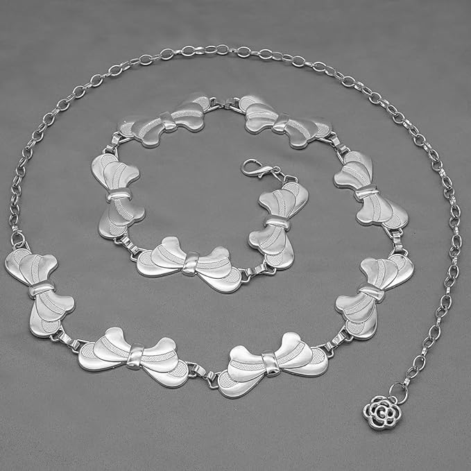 Waist Chain Belts Women Girls Metal Belly Link Adjustable Waist Belt for Jeans and Dress