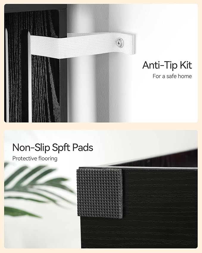 FourFurPets Gothic Cat Tree, 67" Cat Tower for Indoor Cats, Maine Coon Cat Tree for Large Cats 20 lbs+ with Extra-Large Padded Platform, Sisal-Covered Scratching Posts, Comfy Basket, Black & Red-PurrikoPets