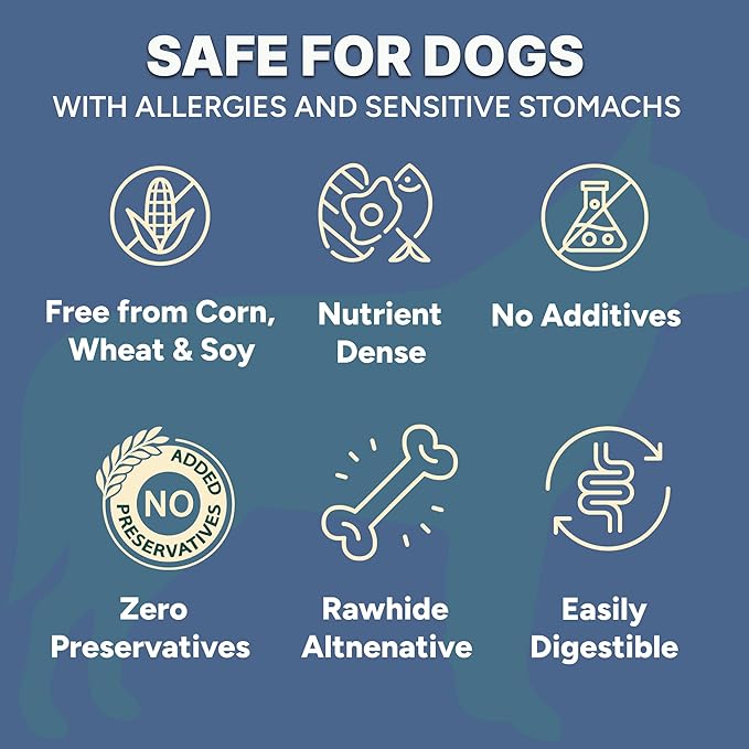 Gaines Family Farmstead Turkey Tendon Chips for Dogs – 5 oz, Natural Single-Ingredient Dog Treats, High-Protein Crunchy Chews, Rawhide Alternative, Grain-Free, Made in USA-PurrikoPets