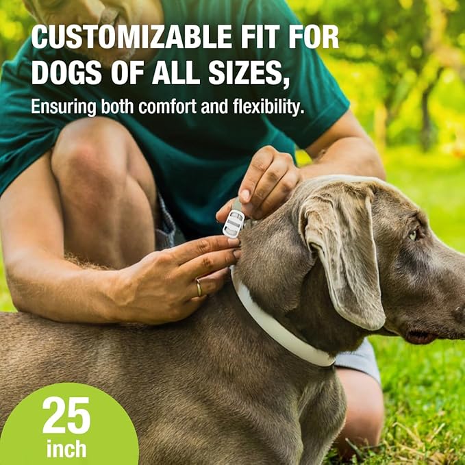 EcoVenger Flea & Tick Collar Repellent 2-Pack White, Fits Both Dogs & Cats, Built-in Pant-Based Formula Strong Repellency Slow Release, Lasting Deterrence and Protection, Pleasant Aroma, Waterproof-PurrikoPets