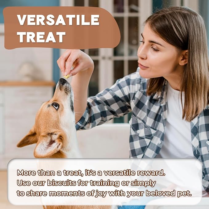 Freeze Dried Quail Egg Yolk & Cranberry Cube Cat & Dog Treats Biscuits, Dehydrated Healthy Tasty Snack for Training 2.5 Ounce-PurrikoPets