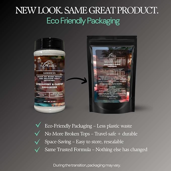 Goddess Carpet Freshener Powder: Powerful Odor Eliminator for Home, Upholstery Deodorizer, Carpet Deodorizer, Pet Urine, Cat Litter Box - Sweet Grace Fragrance-PurrikoPets