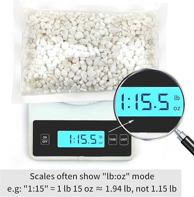 2 Pounds White Pebbles for Indoor Plants, 3/8 Inch Polished White Rocks, Decorative River Rocks for Potted Plants Vase Cactus Bird Bath and Outdoor Garden Landscaping-PurrikoPets