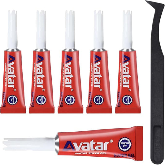 6 PCS Aquarium Glue,Aquarium Aquascape Aquatic Plants Coral Glue，Safe and Quick-Drying ，Reef Glue Suitable for Aquatic Plants, Moss, Coral, Stones, Shells，Fresh Water and Salt Water All Can Be Used-PurrikoPets