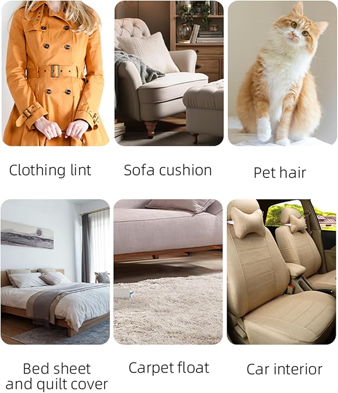 2 PCS Pet Hair Remover Glove Reusable cat and Dog Hair Remover Static dehairing Gloves for Sofas, Furniture, Carpets, car Seats, pet Grooming cat and Dog dehairing Tools-PurrikoPets