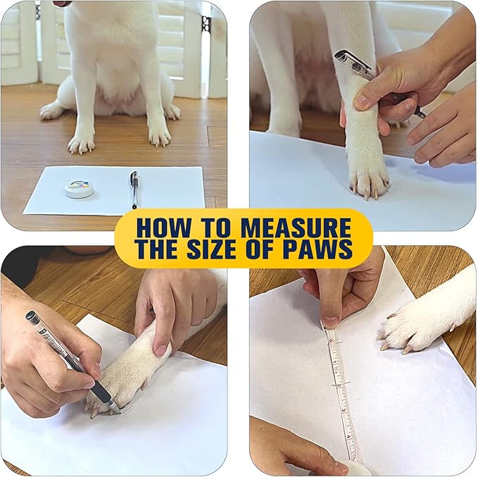 EXPAWLORER Anti Slip Dog Socks to Prevent Licking Paws, Dog Shoes for Hot Pavement, Dog Booties for Small Medium Large Senior Dogs, Traction Control Dog Boots & Paw Protectors for Hardwood Floors-PurrikoPets