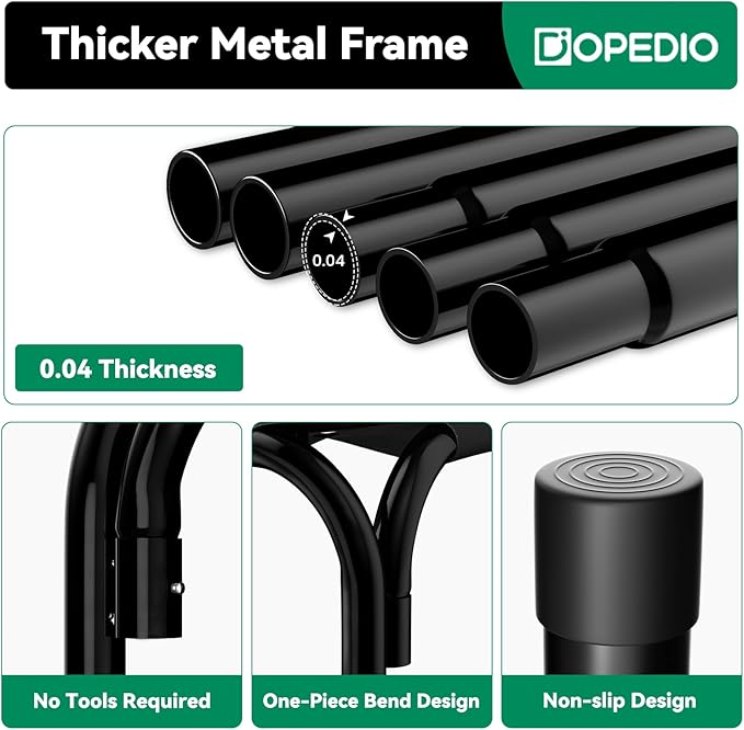 Elevated Dog Bed Raised Outdoor Dog Cot for Extra Large Dogs, Installation Requires No Tools, Frame with Washable Cooling Breathable Mesh Anti-Slip Feet, Indoor Pet Bed, Blue, 48.8 Inches-PurrikoPets