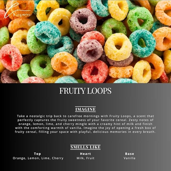 Fruity Loops Carpet Freshener Powder: Powerful Odor Eliminator for Home, Upholstery Deodorizer, Carpet Deodorizer, Pet Urine, Cat Litter Box - Fruity Loops Fragrance.-PurrikoPets