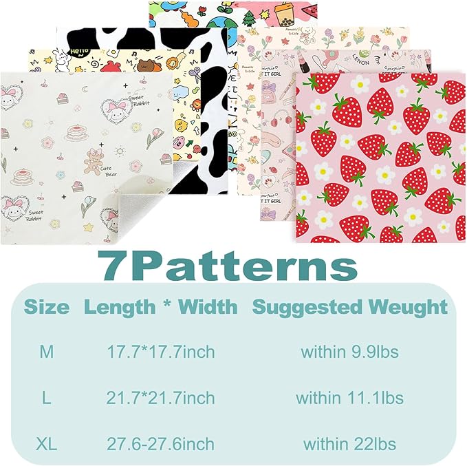 2 Pack Cat Grooming Wrap, L(Within 15lbs) Cat Restraint Wrap for Nail Clipping, Ear Cleaning, and Teeth Brushing, Self-Adherent, Anti-Bite, Anti-Scratch, Pink Strawberry-PurrikoPets