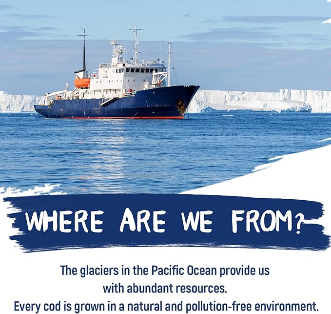 Dog Treats, Cod Skins Dog Treat with Taurine, One-Ingredient Grain-Free Chew Fish Skin Rolls Rich in Omega3, 8 oz-PurrikoPets