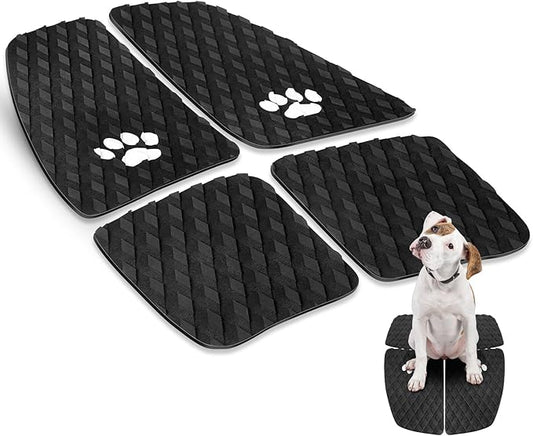 Dog Traction Pad Dog Paddle Board Kayak Accessories 21.2 x 15.3 Inch Non Slip Deck Grip Mat Surfboard Traction Good Grip EVA Foams for SUP Skimboard Paddleboard Surfboard-PurrikoPets