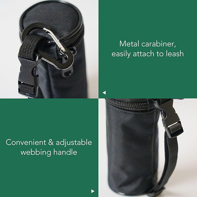 Extended Dog Poop Bags with Dispenser, 1000 Count, Pre-Separated, Lavender Scent, Eco-friendly Material, Extra Thick, 100% Leakproof, 8"x 15.6", Green-PurrikoPets