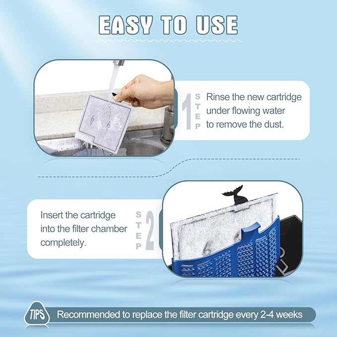 12 Pack Medium Filter Cartridges Compatible with Aqueon Replacement Filter Cartridges Compatible with Aqueon QuietFlow LED PRO Power Filter Size 10 & E Internal Power Filter Size 20 & Zilla Size 20-PurrikoPets