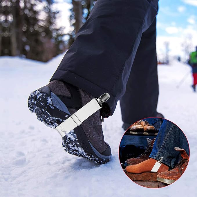 Adjustable Boot Straps Pant Stirrups Clips Boot Clips-PurrikoPets