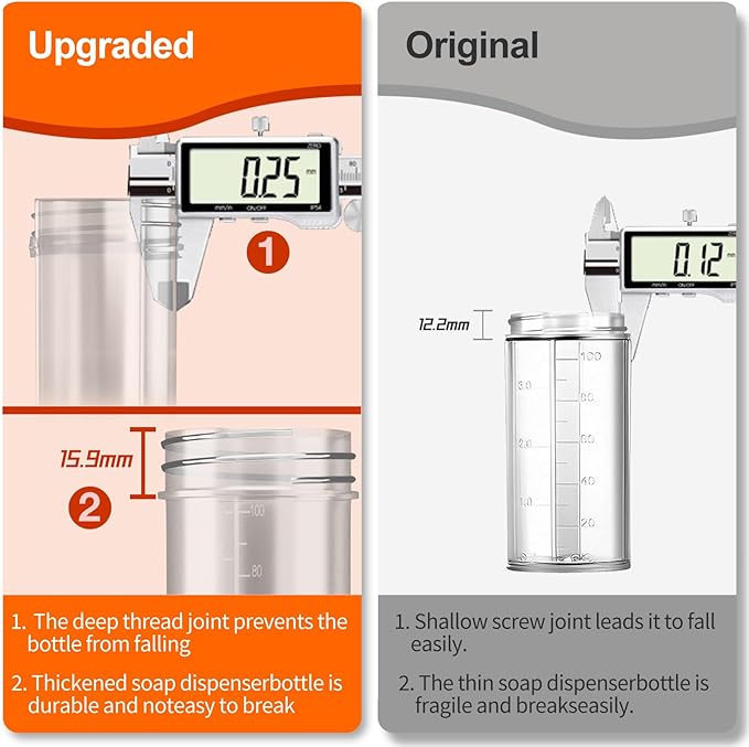 Dog Washing Hose Attachment, Pet Shower, Upgrade 8-in-1 Mode Dog Shower Attachment with 3.5oz 100cc Soap Dispenser, Replacement Hose Adapter for Pet Washing Irrigated Lawn Patio Car Cleaning-PurrikoPets