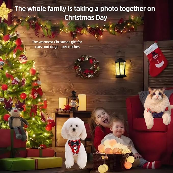 Dog Tuxedo for Wedding, Formal Pet Suit with Bow Tie and Leash, Adjustable Dog Costume for Small Medium Large Dogs, Birthday Christmas Halloween Party Apparel, M（8-14LB）-PurrikoPets