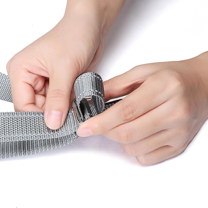 Dog Lift Harness for Large Dogs, Adjustable Dog Sling for Back Legs, Hip Support Harness to Help Lift Dogs Rear for Canine Aid and Old K9 Cruciate Ligament Rehabilitation - Large, Blue-PurrikoPets