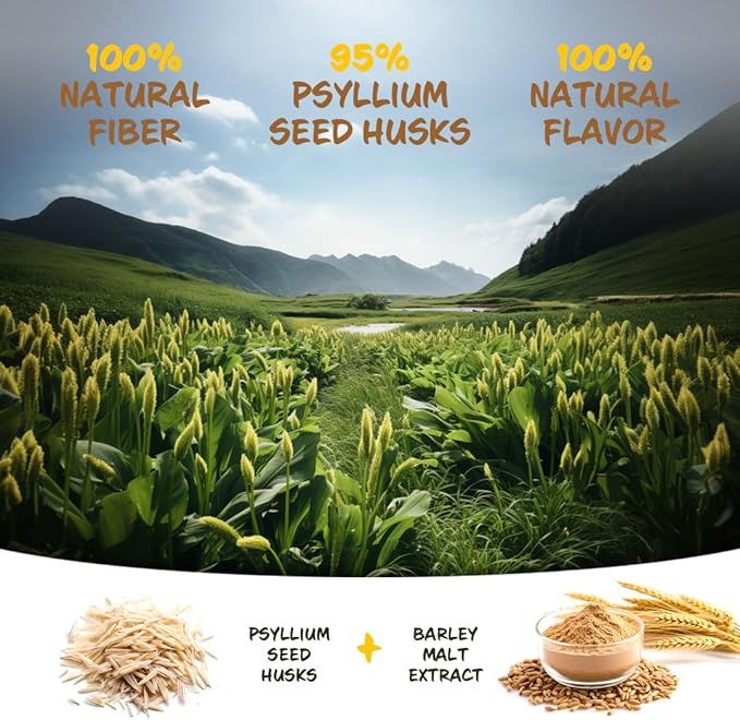 FiberSyl Ovatasyl Prebiotics for Cats Digestive Health - Cat Fiber Supplements for Constipation Relief & Support - Psyllium Husk Seed to Support Digestion Problems - Cat Stool Hardener - 60 Capsules-PurrikoPets