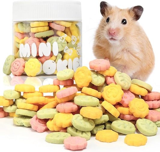 Abizoo 3 Vegetable Chews Treats: Grain Free Natural Snacks with Beet, Carrot, Spinach for Hamsters, Rabbits, Guinea Pigs & Gerbils Crunchy for Digestive Support & Dental Health 1.76oz/50g-PurrikoPets