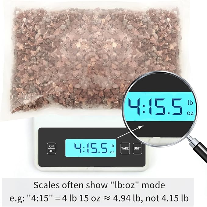 5 lbs Succulent and Cactus Pebbles for Indoor Plants, 3/8 Inch Pea Gravel Decorative Red River Rocks for Plants, Vases, Terrarium, Aquarium, Potted Top Dressing and Outdoor Landscaping Stones-PurrikoPets