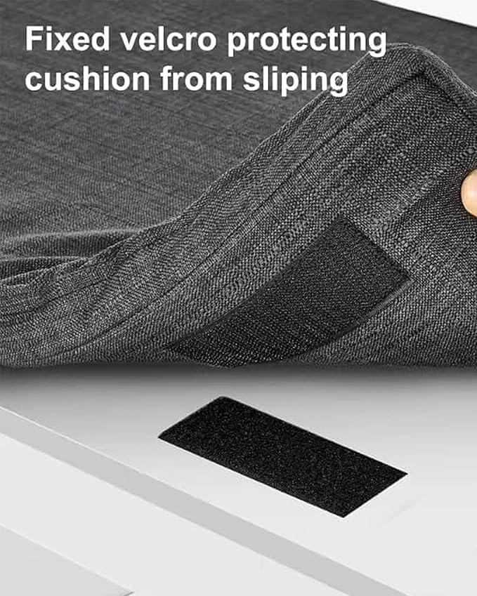 2-Tier Storage Bench, Shoe Bench with Thickened Padded Seat Cushion, Entryway Bench with 2 Doors, Adjustable Shelf, 13.8" D x 37.4" W x 18.5" H, for Entryway, Living Room, Bedroom, White-PurrikoPets