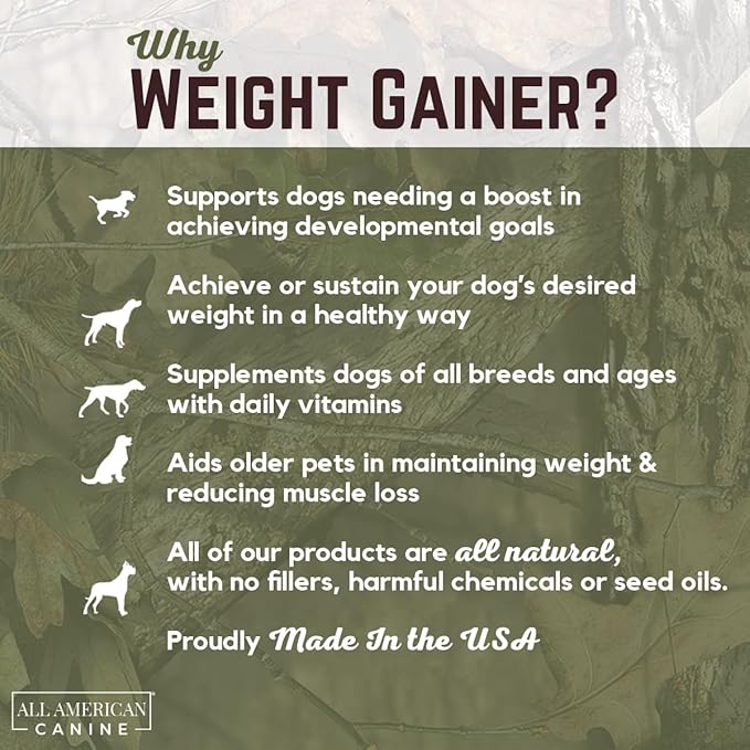 Dog Weight Gainer Liquid – High Calorie Dog Food Supplement for Rapid Weight Gain, Mass, and Recovery – Appetite Stimulant – 60 Servings-PurrikoPets